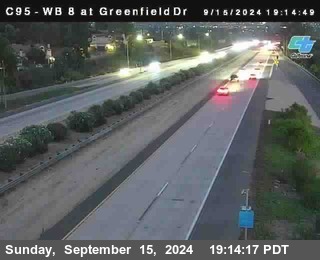 WB 8 at Greenfield Street