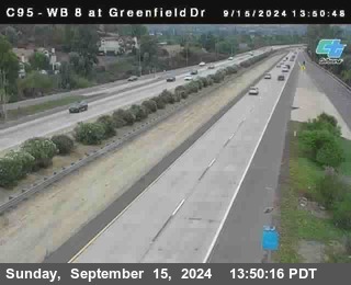 WB 8 at Greenfield Street