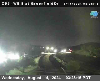 WB 8 at Greenfield Street