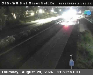 WB 8 at Greenfield Street