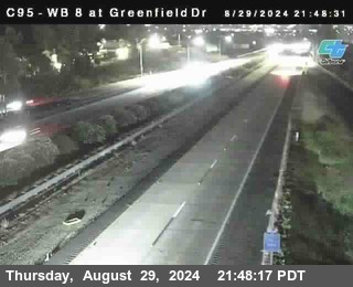 WB 8 at Greenfield Street