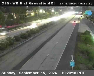 WB 8 at Greenfield Street