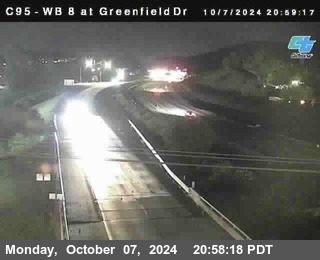 WB 8 at Greenfield Street