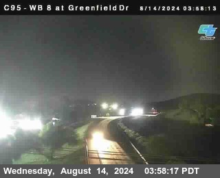 WB 8 at Greenfield Street