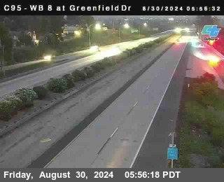 WB 8 at Greenfield Street