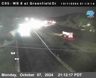 WB 8 at Greenfield Street