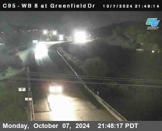 WB 8 at Greenfield Street