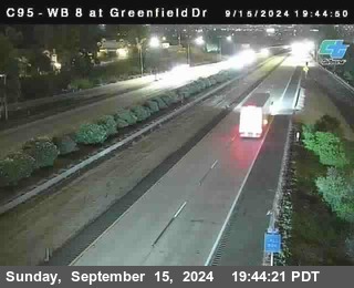 WB 8 at Greenfield Street