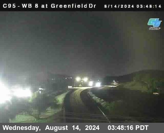 WB 8 at Greenfield Street