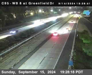 WB 8 at Greenfield Street