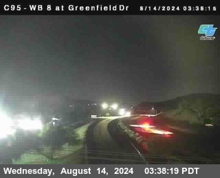 WB 8 at Greenfield Street