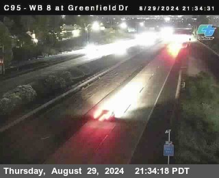 WB 8 at Greenfield Street