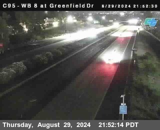 WB 8 at Greenfield Street