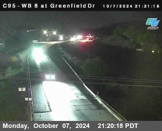 WB 8 at Greenfield Street