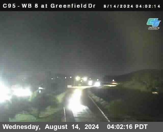 WB 8 at Greenfield Street