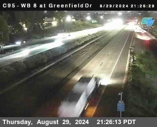 WB 8 at Greenfield Street