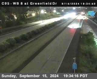 WB 8 at Greenfield Street