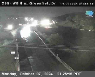 WB 8 at Greenfield Street