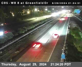 WB 8 at Greenfield Street