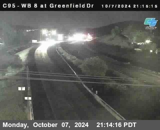 WB 8 at Greenfield Street