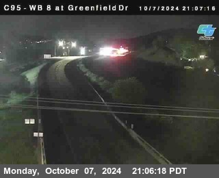 WB 8 at Greenfield Street