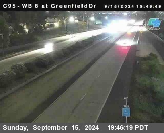 WB 8 at Greenfield Street