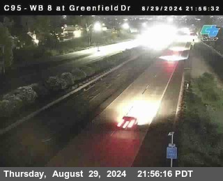 WB 8 at Greenfield Street