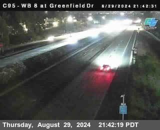 WB 8 at Greenfield Street