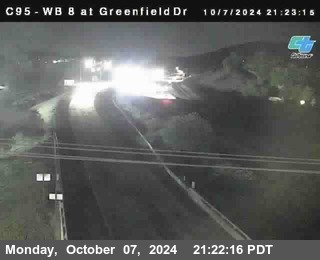 WB 8 at Greenfield Street