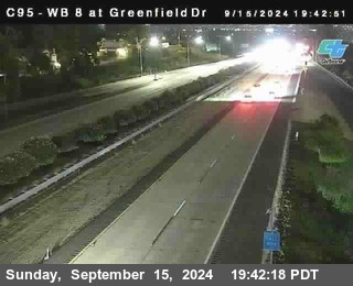 WB 8 at Greenfield Street