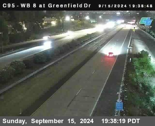 WB 8 at Greenfield Street