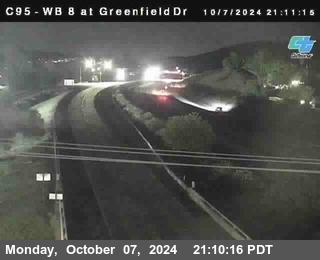 WB 8 at Greenfield Street