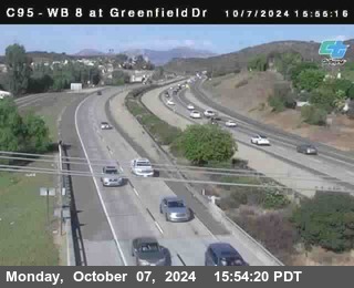 WB 8 at Greenfield Street