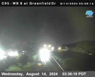 WB 8 at Greenfield Street