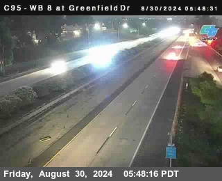 WB 8 at Greenfield Street