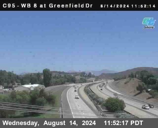 WB 8 at Greenfield Street