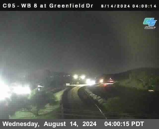 WB 8 at Greenfield Street