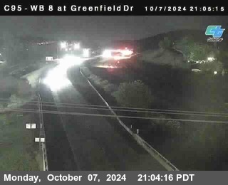 WB 8 at Greenfield Street