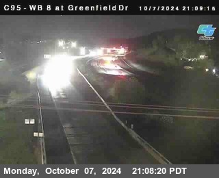 WB 8 at Greenfield Street