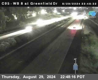 WB 8 at Greenfield Street