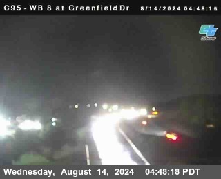 WB 8 at Greenfield Street