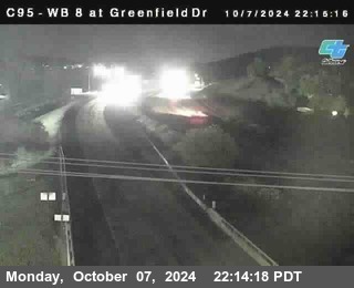 WB 8 at Greenfield Street