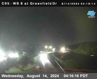 WB 8 at Greenfield Street