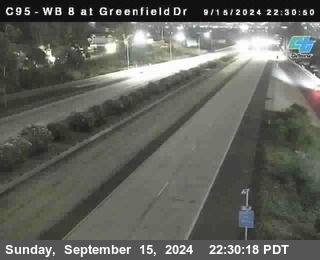 WB 8 at Greenfield Street