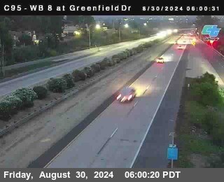 WB 8 at Greenfield Street