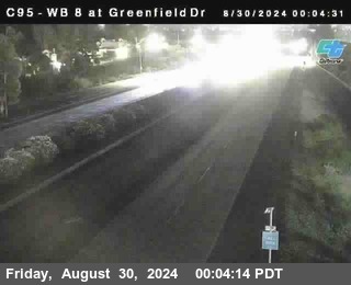 WB 8 at Greenfield Street