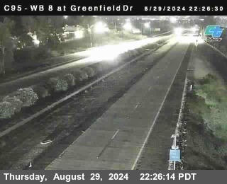 WB 8 at Greenfield Street