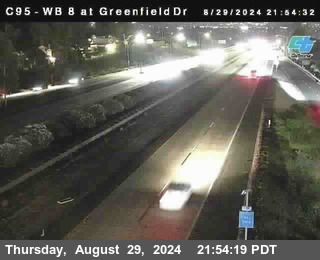 WB 8 at Greenfield Street