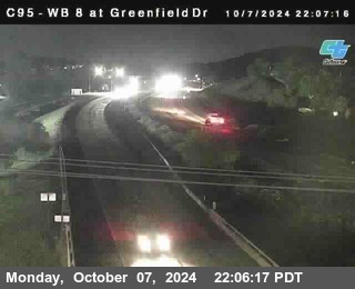 WB 8 at Greenfield Street