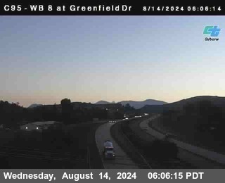 WB 8 at Greenfield Street